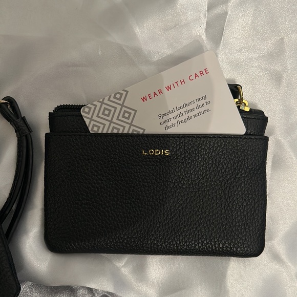 Lodis Leather Pouch & Coin Purse Set. - Picture 6 of 7